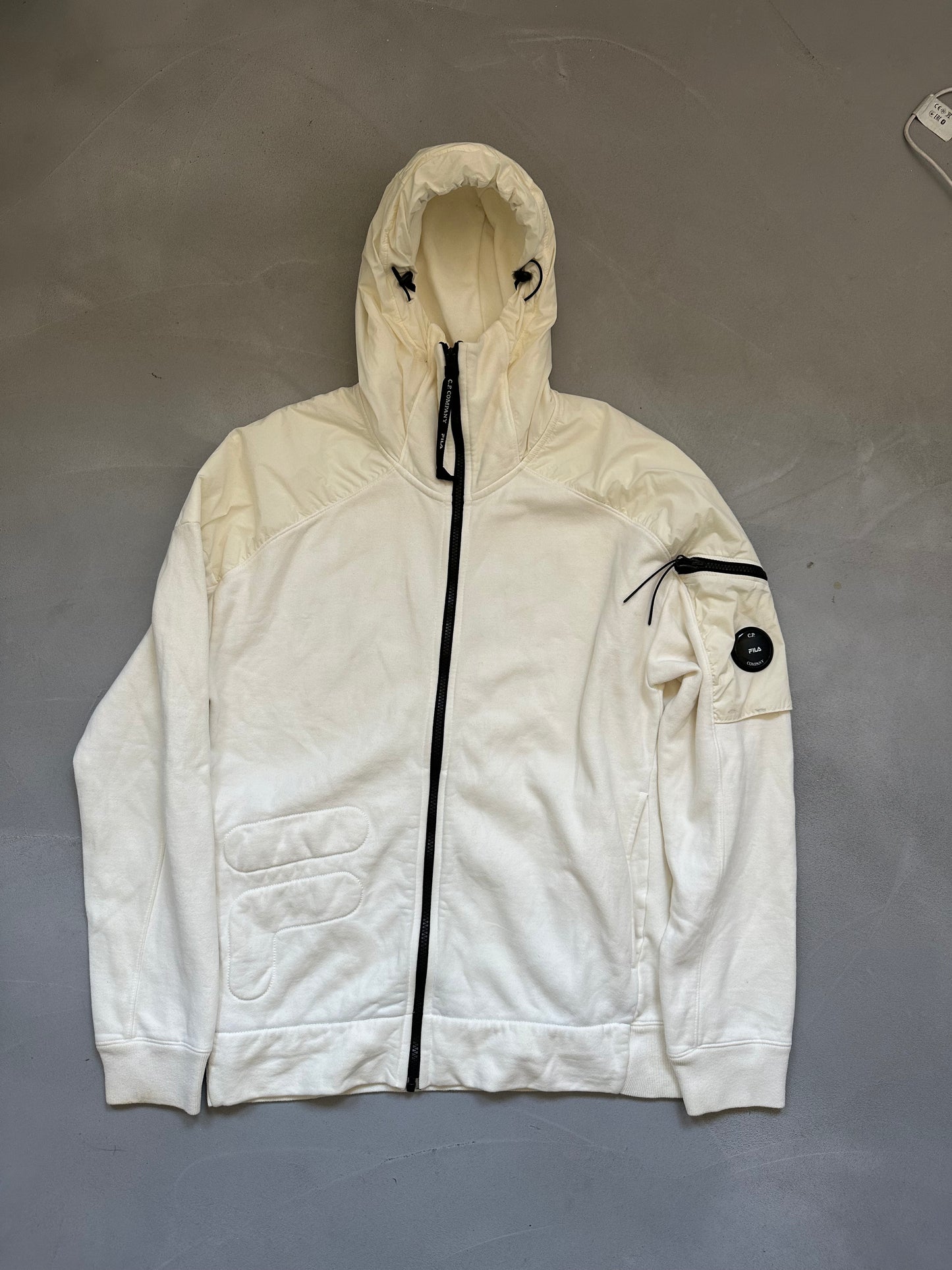 C.p. Company Hoodedjacket beige