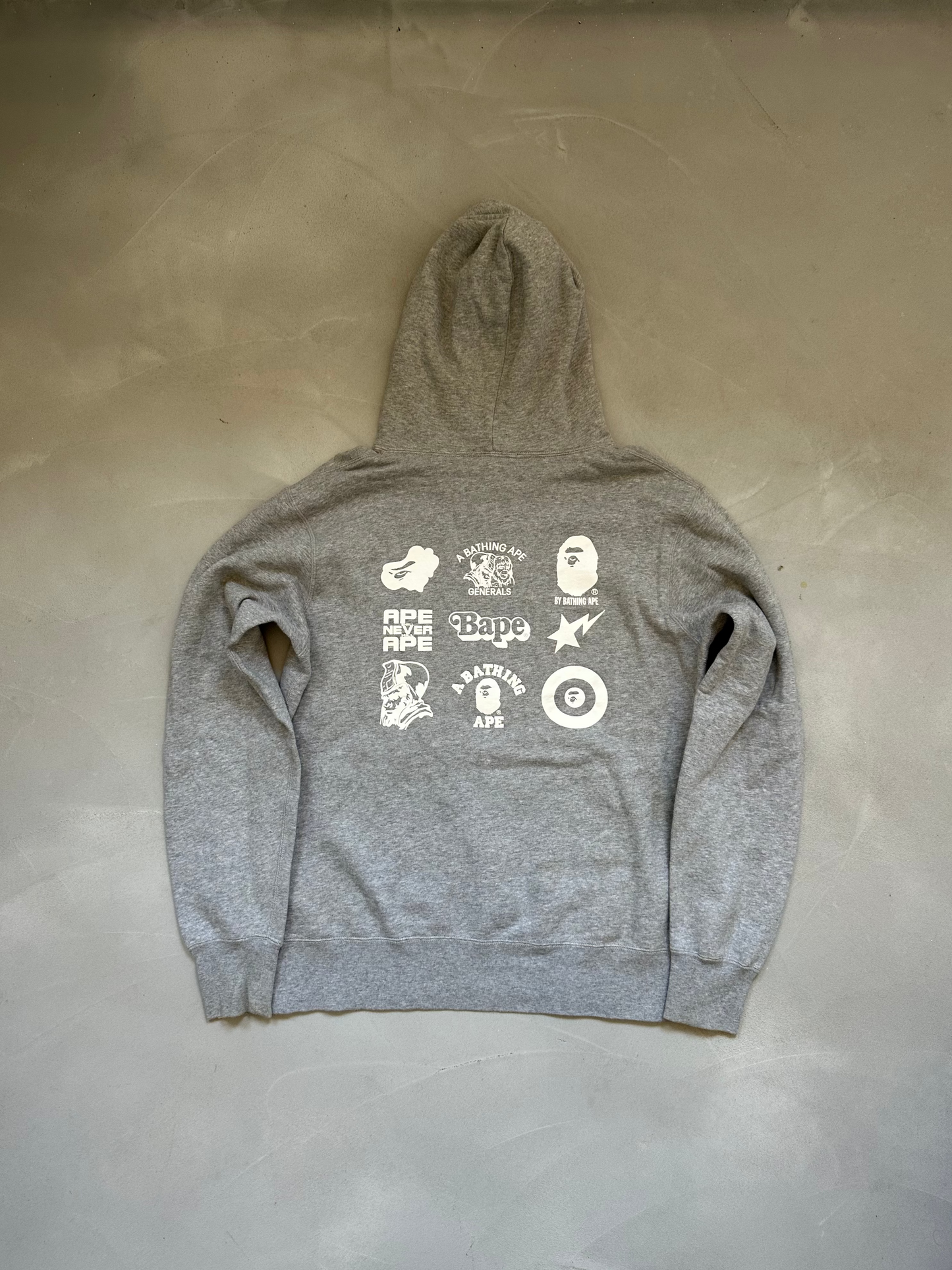 Bape Hoodie grey