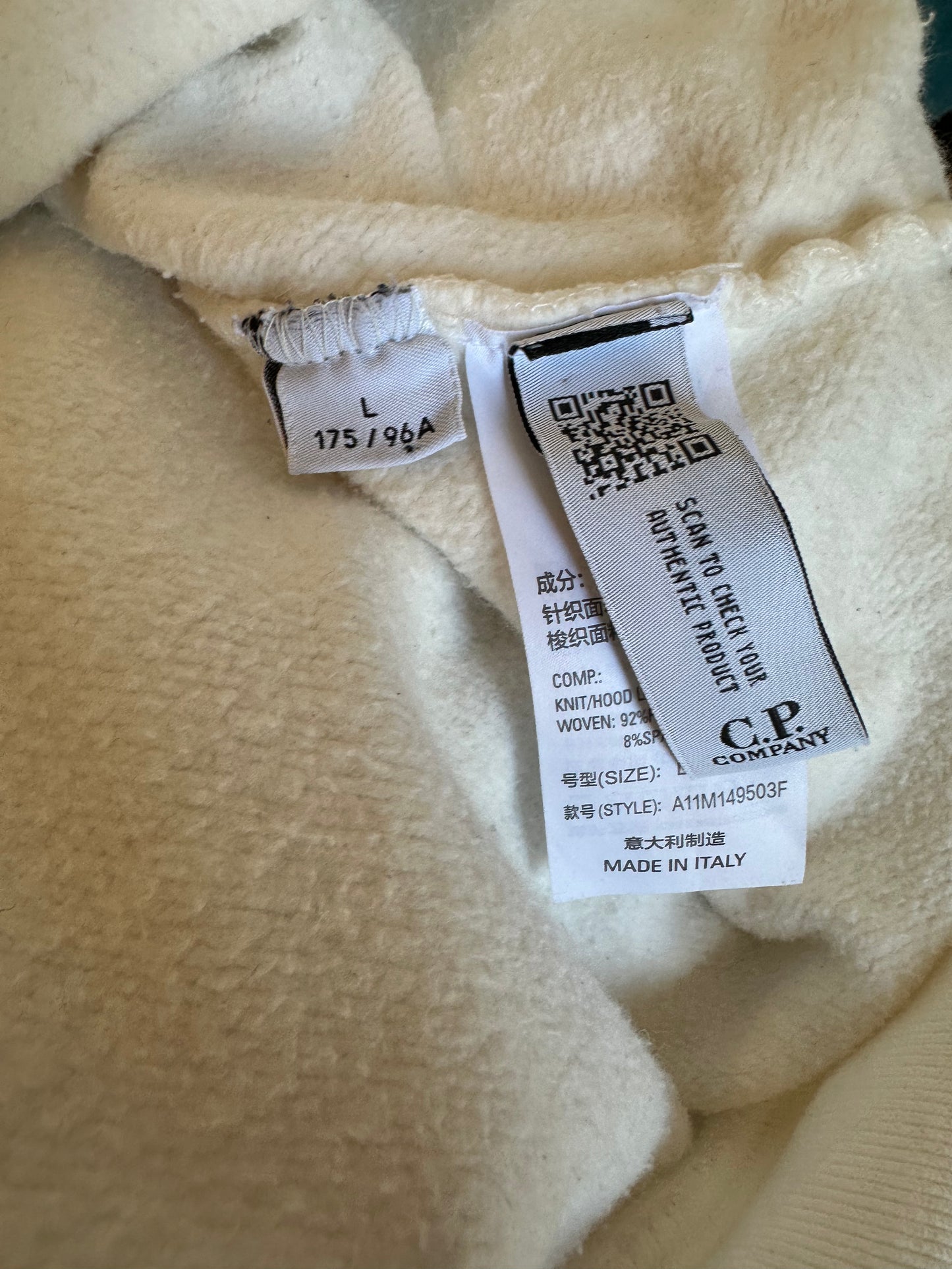 C.p. Company Hoodedjacket beige