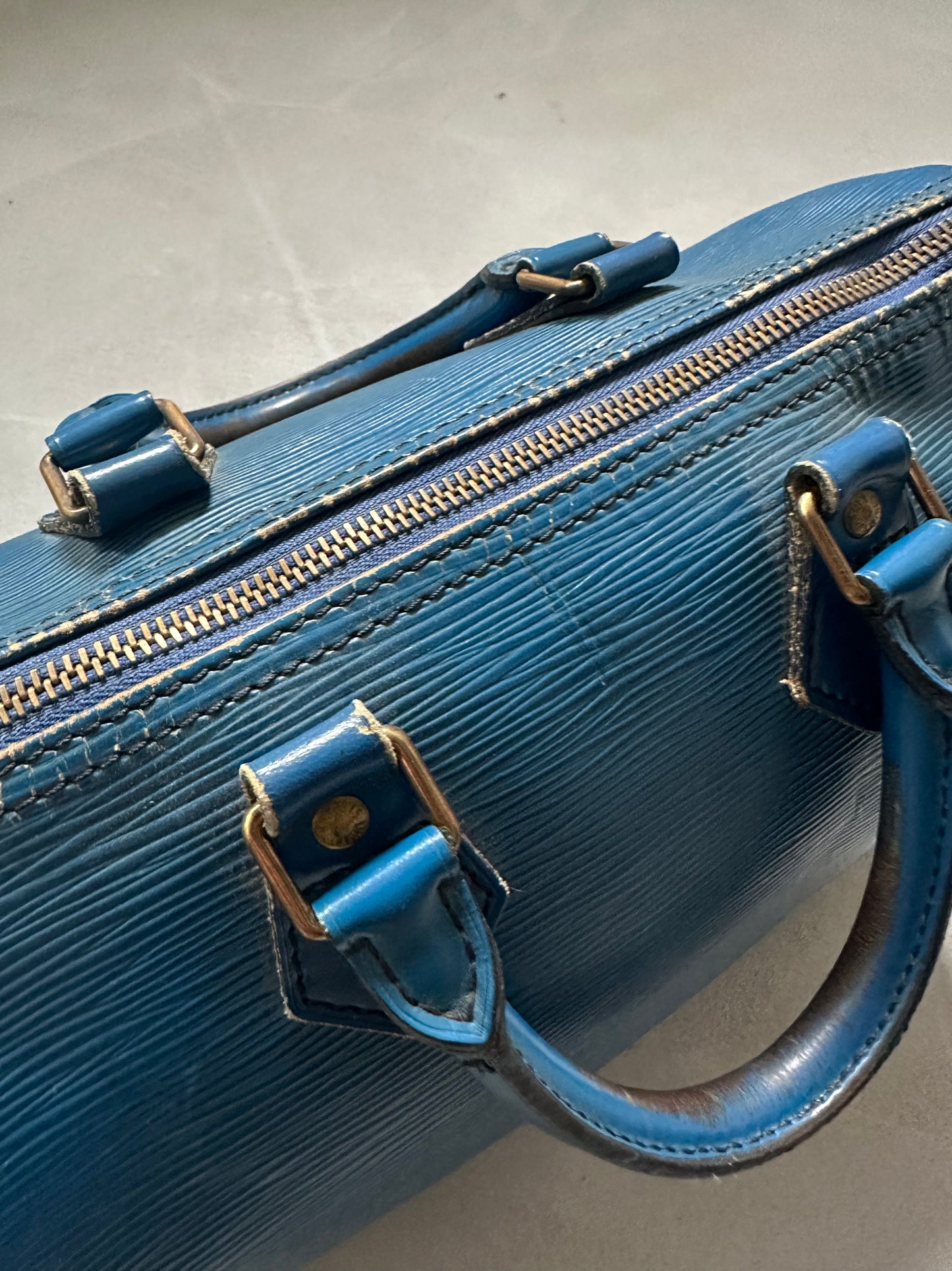 Louis Vuitton speedy 25 blue