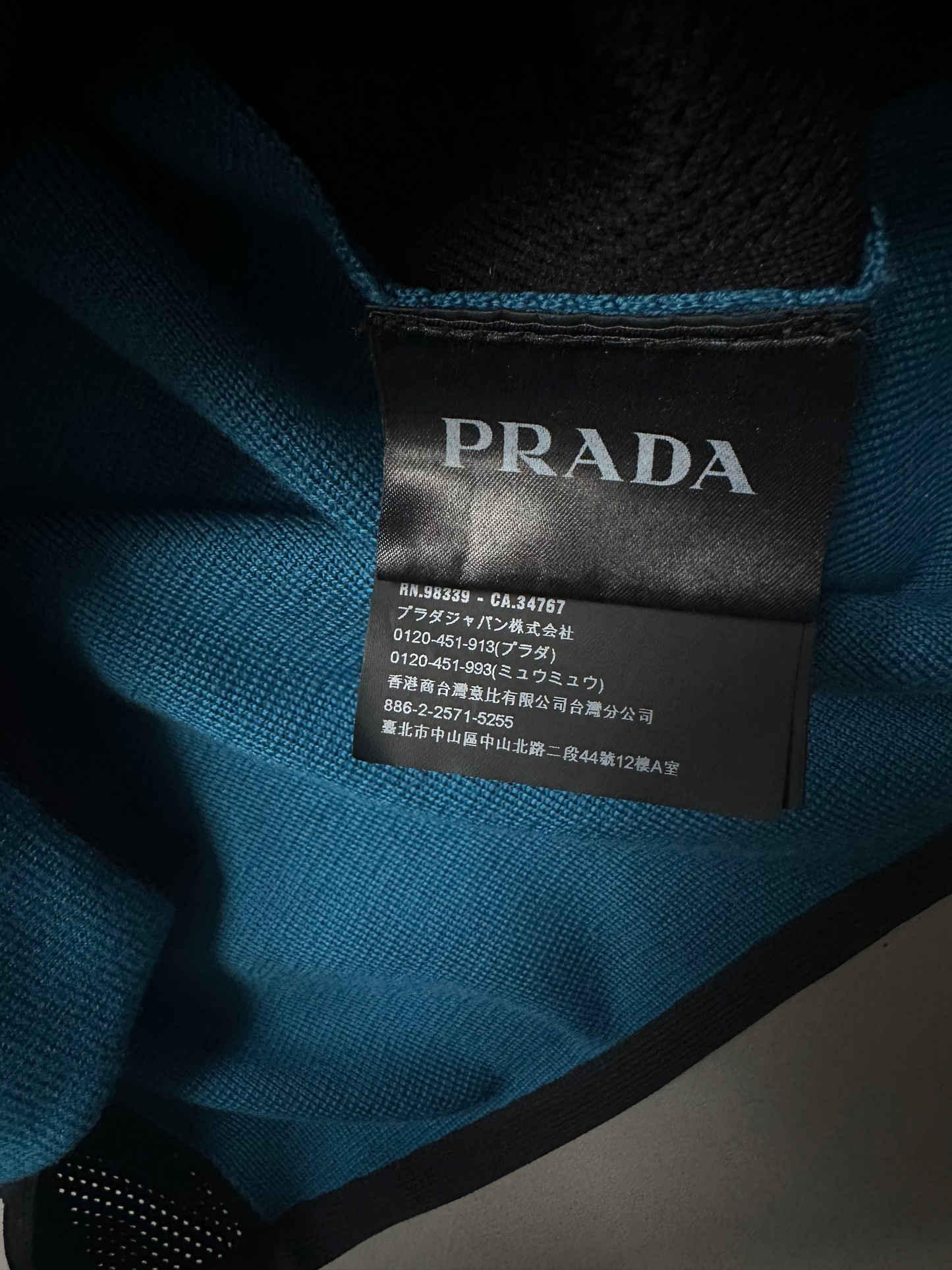 Prada crewneck blue