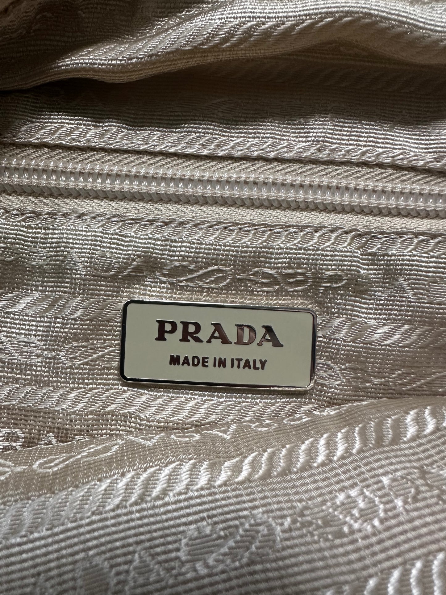 Prada messenger beige large