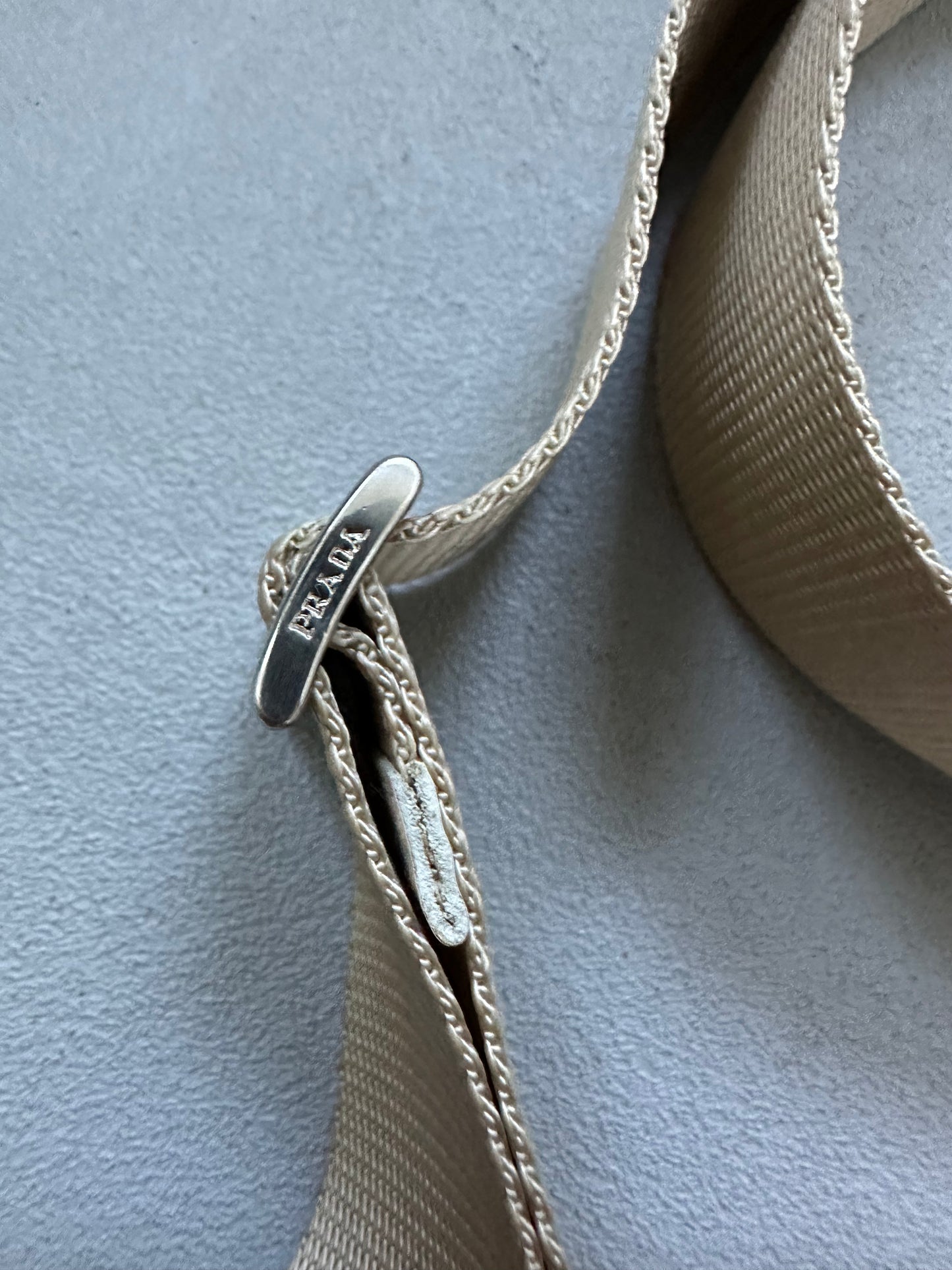 Prada shoulderbag white