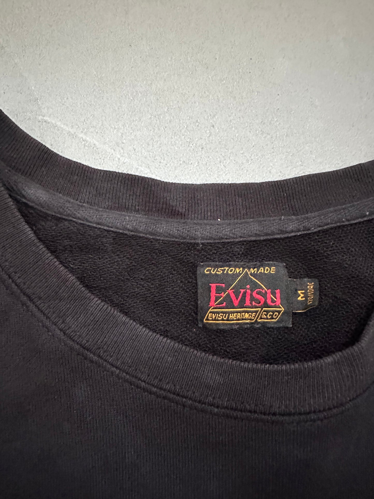 Evisu buddah sweater black