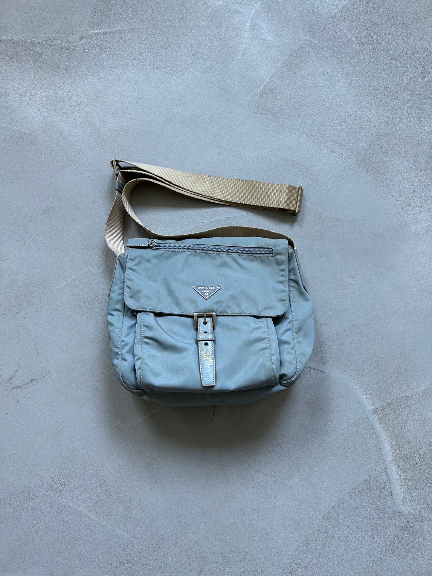 Prada minimessenger babyblue
