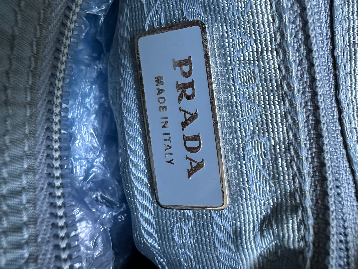 Prada minimessenger babyblue