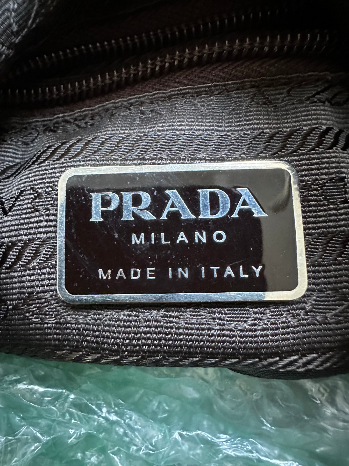 Prada shoulderbag brown