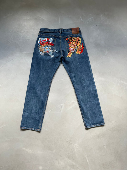 Evisu tiger elephant