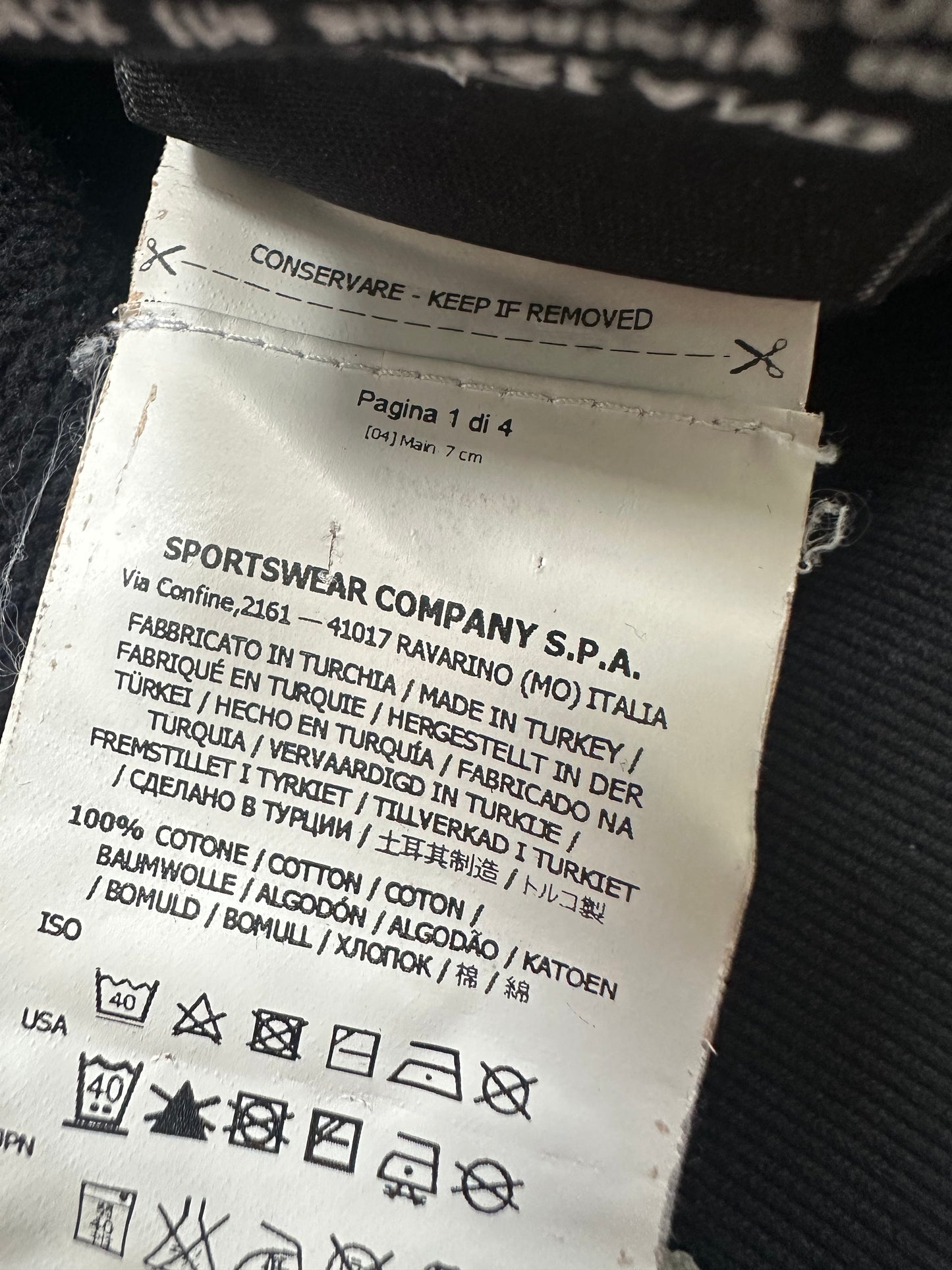 Stone Island sweater navy