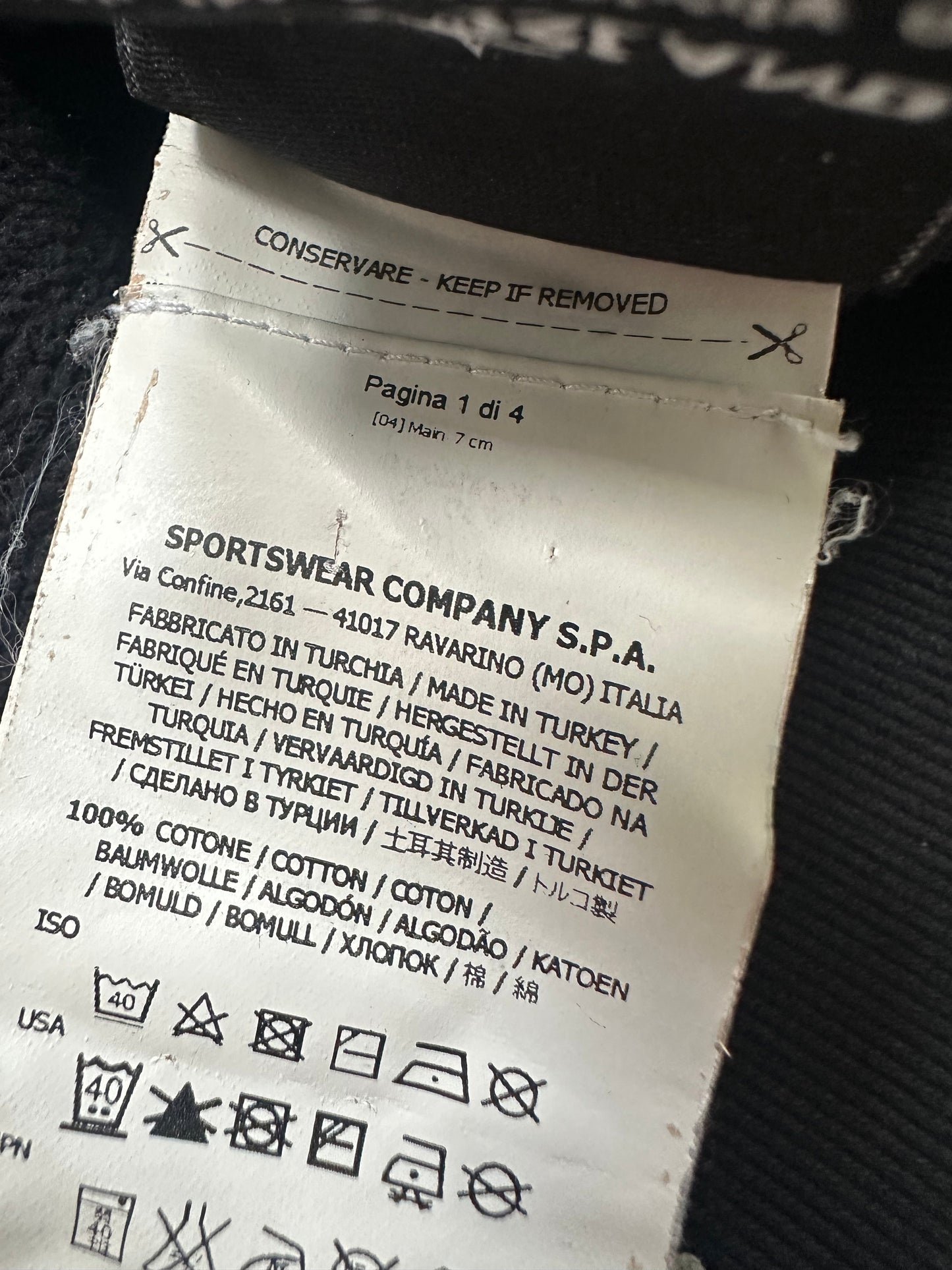 Stone Island sweater navy