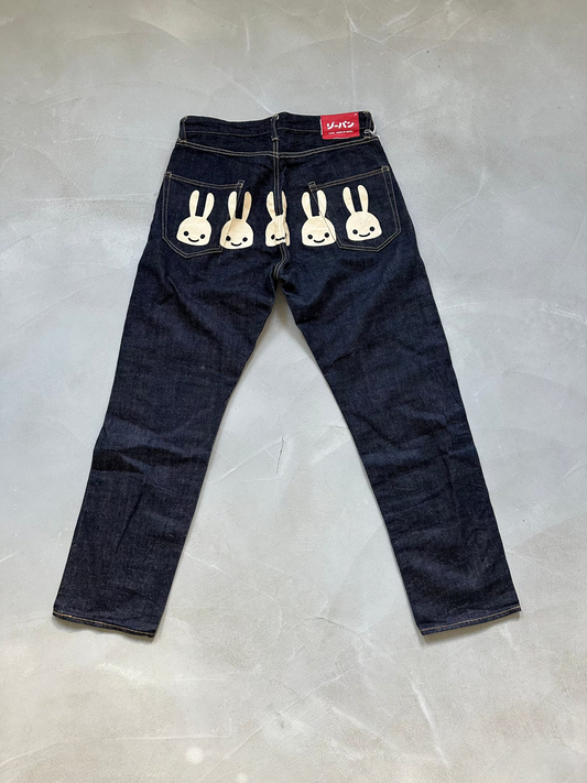 Cune denim white bunnys