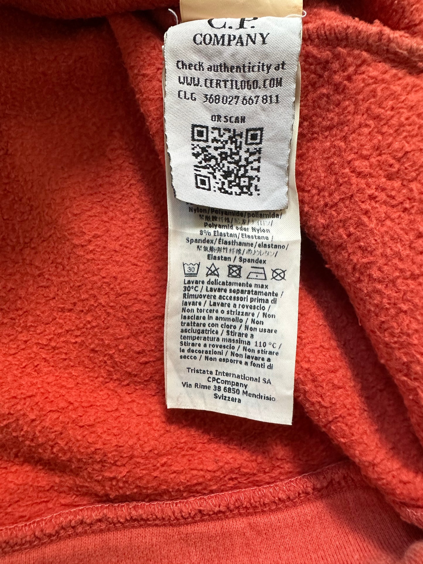 C.p. Company sweater orange