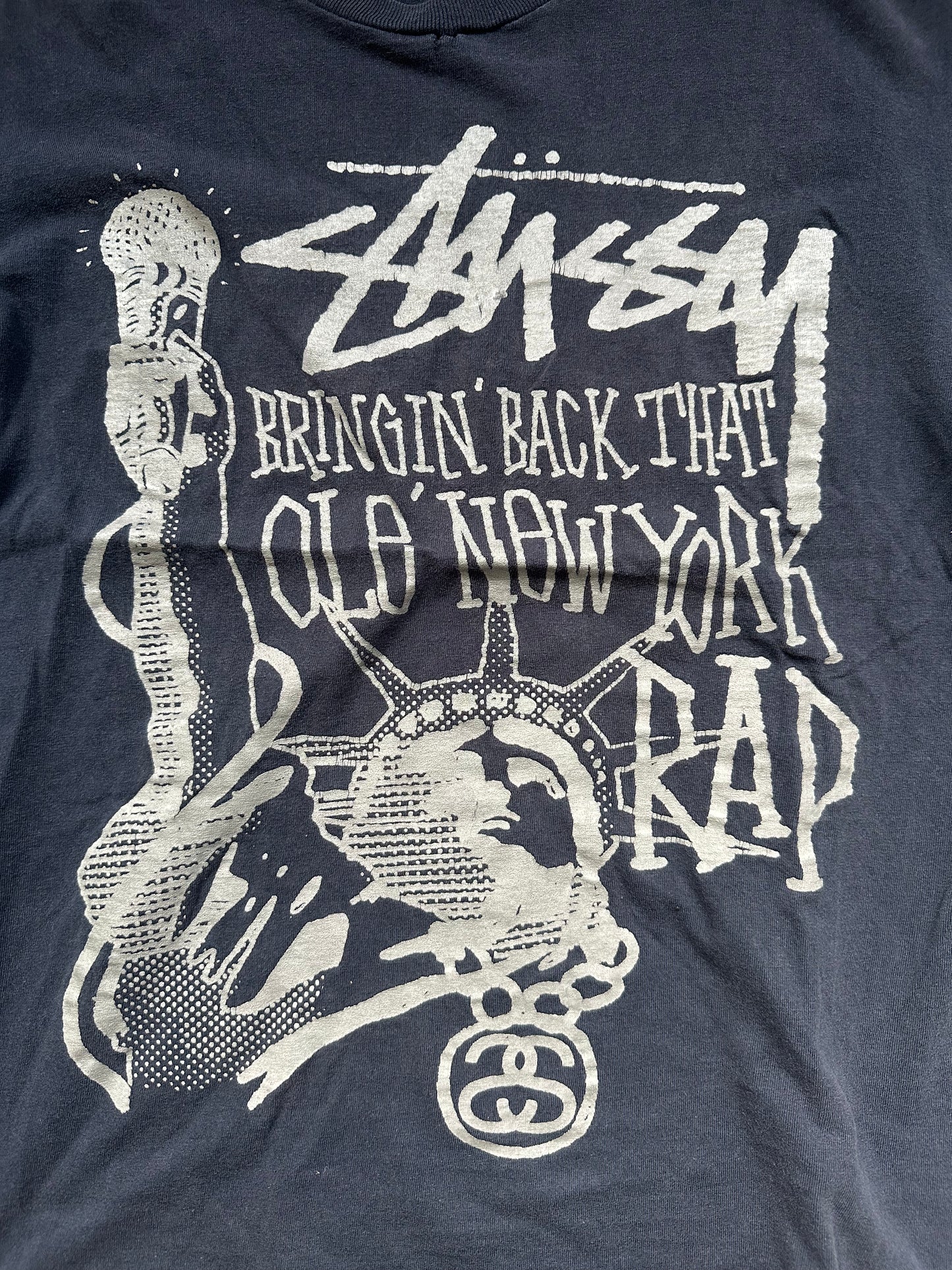 Stüssy tee navy