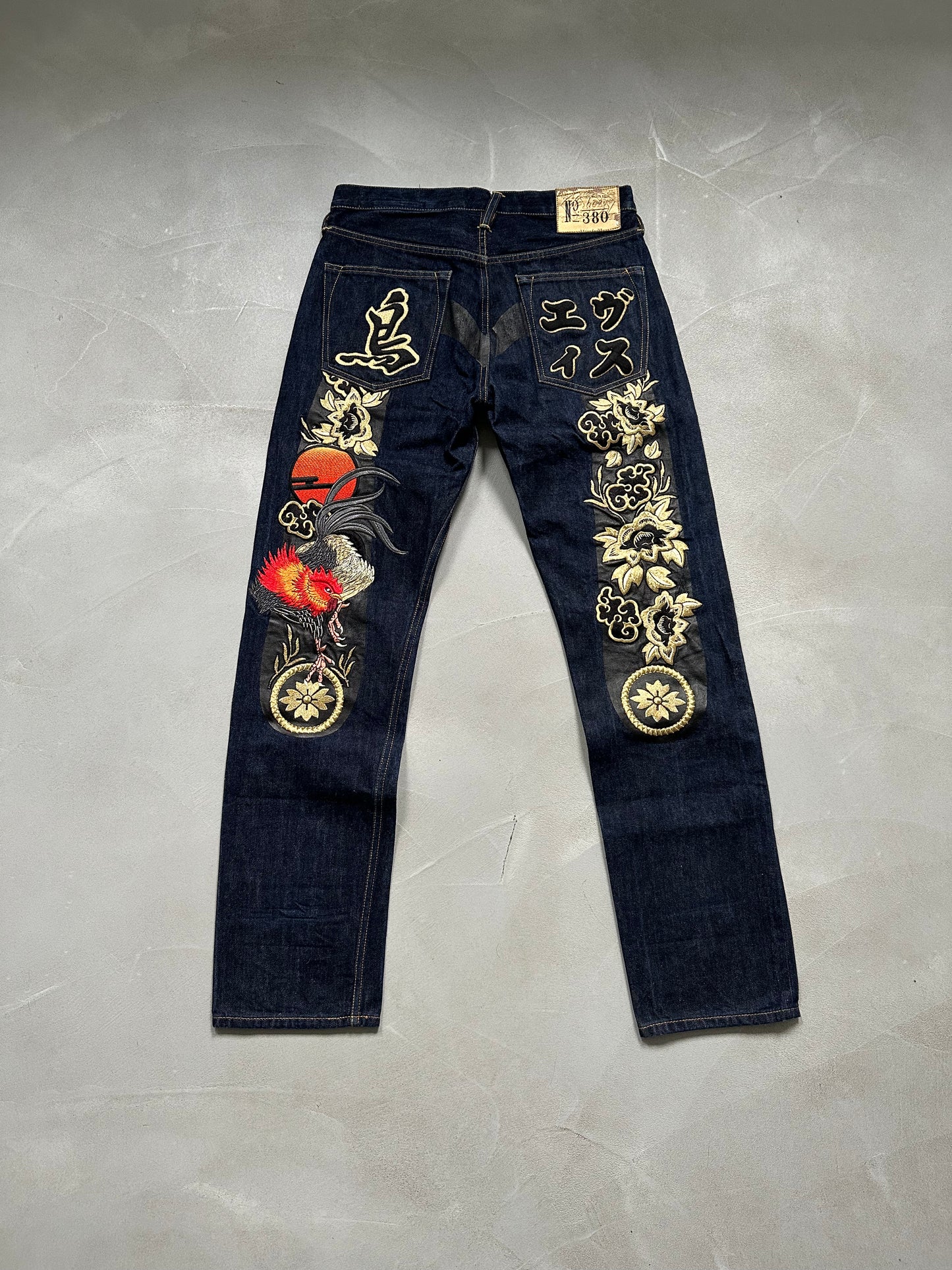 Evisu denim golden seagull