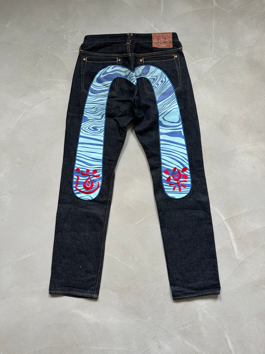 Evisu blue seagull