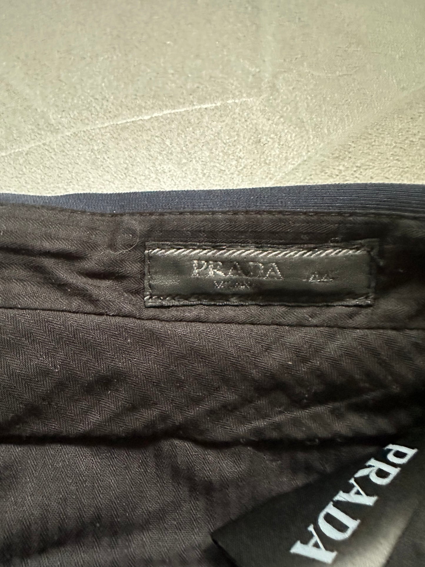 Prada suit pants black