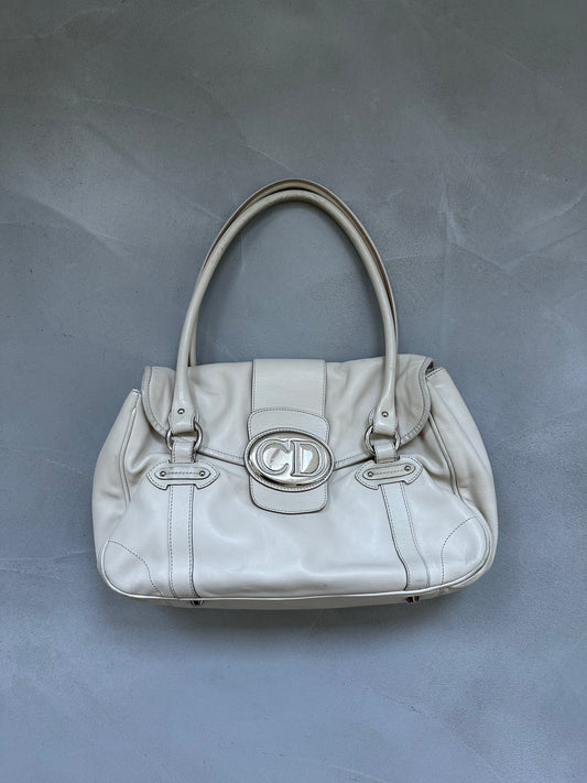 Chirstian Dior bag cream white