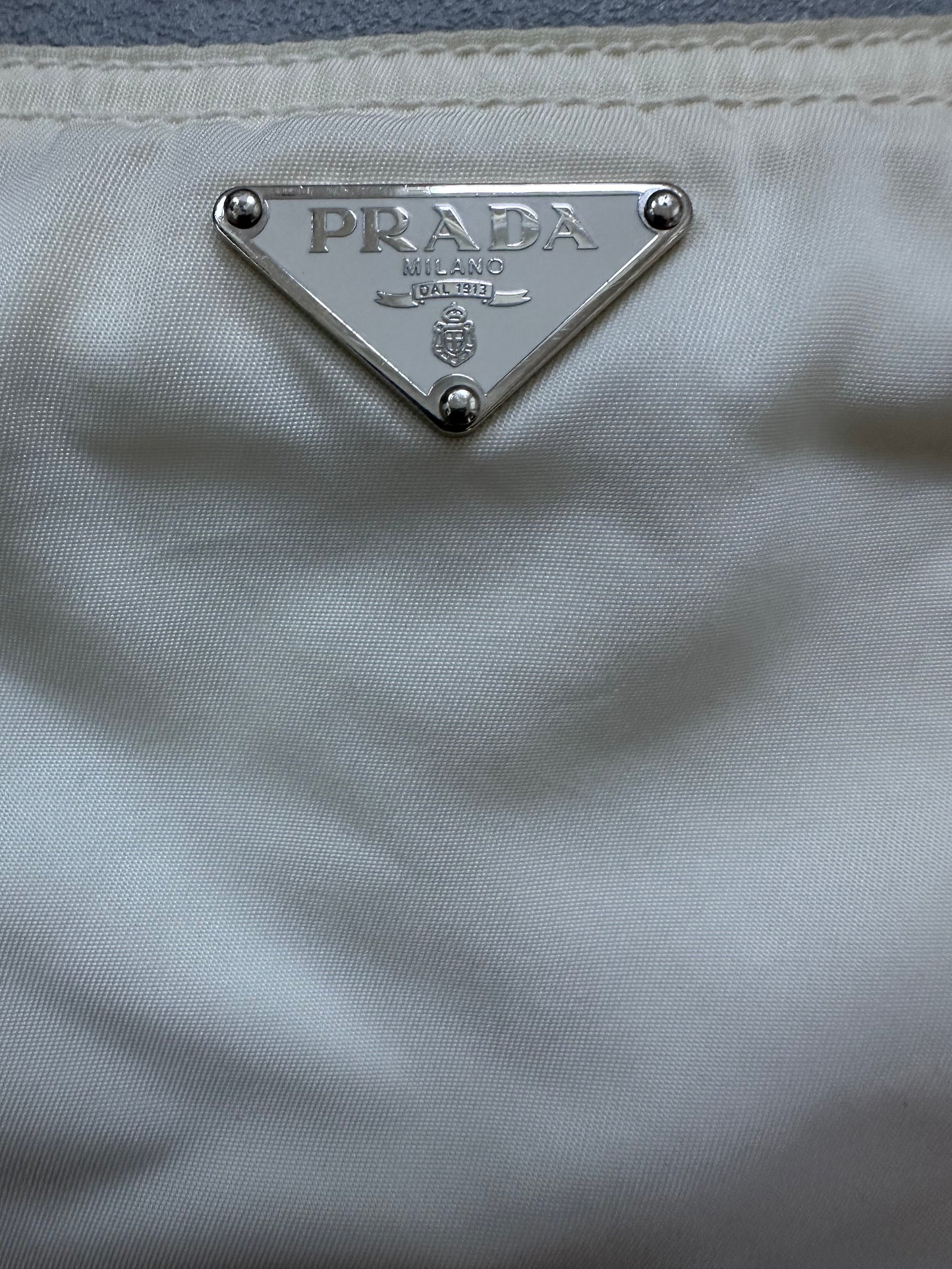 Prada shoulderbag white