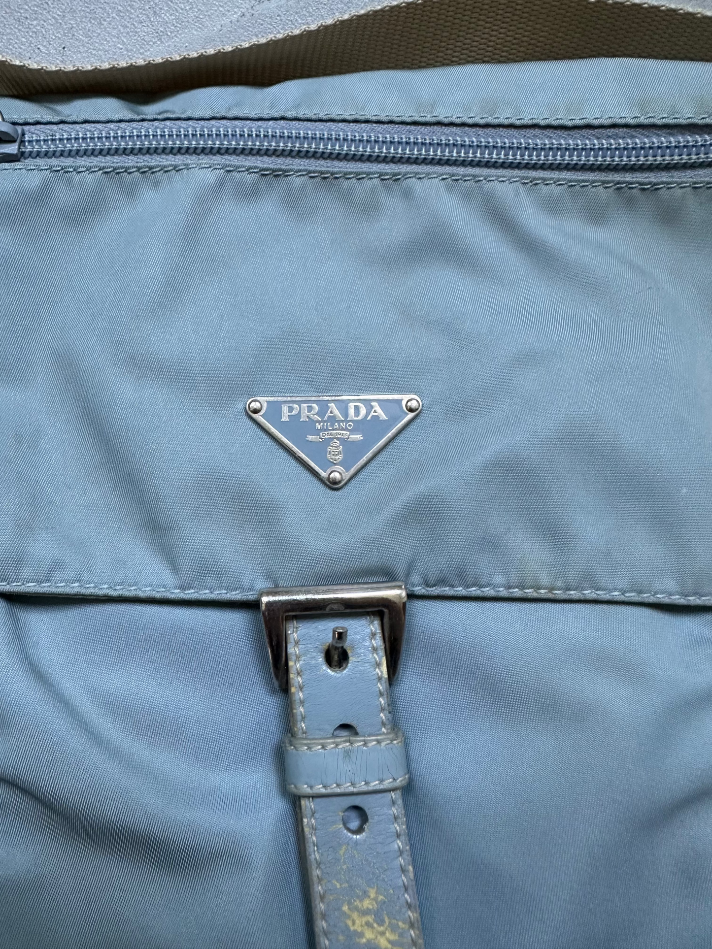 Prada minimessenger babyblue