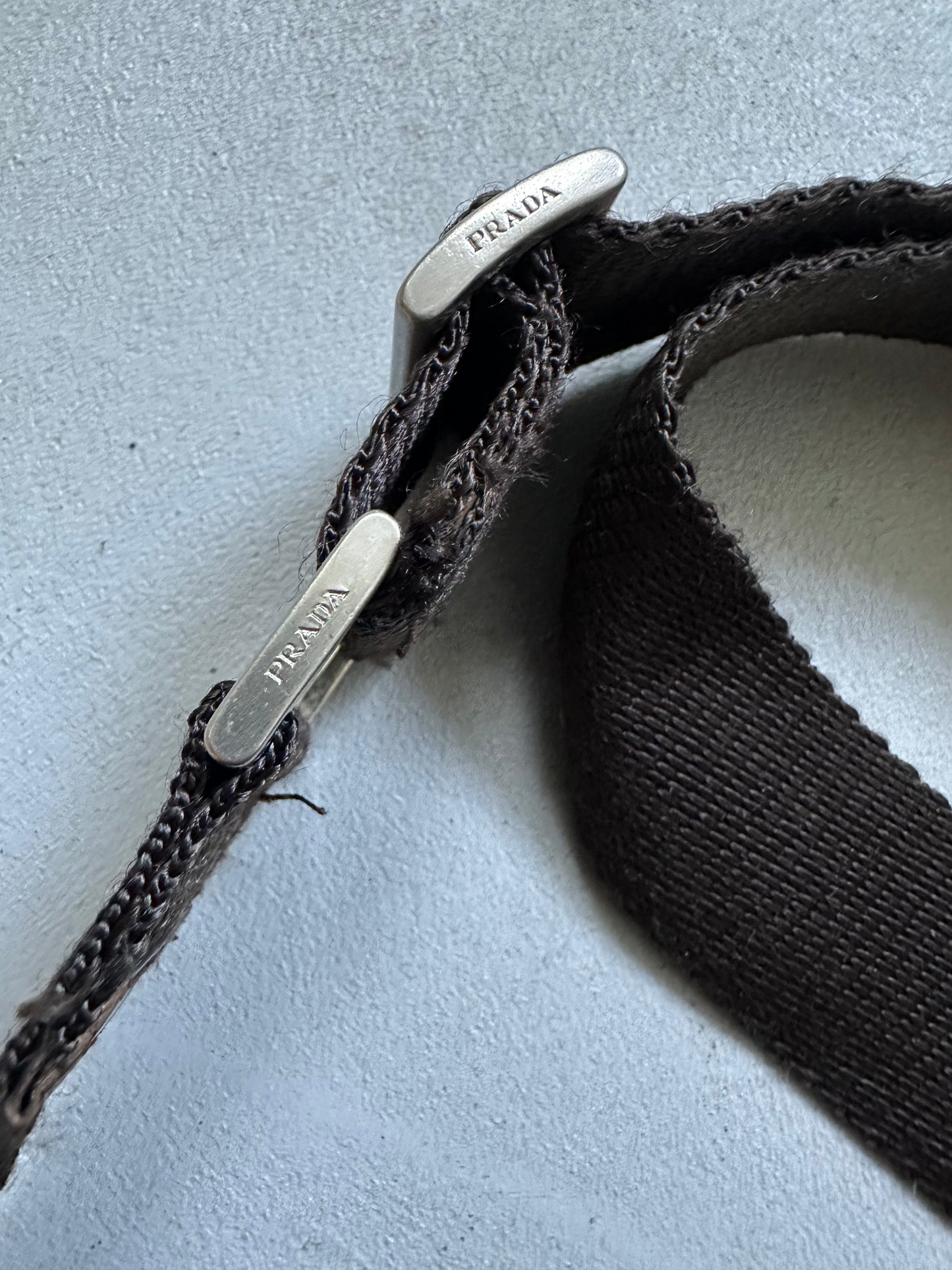 Prada shoulderbag brown