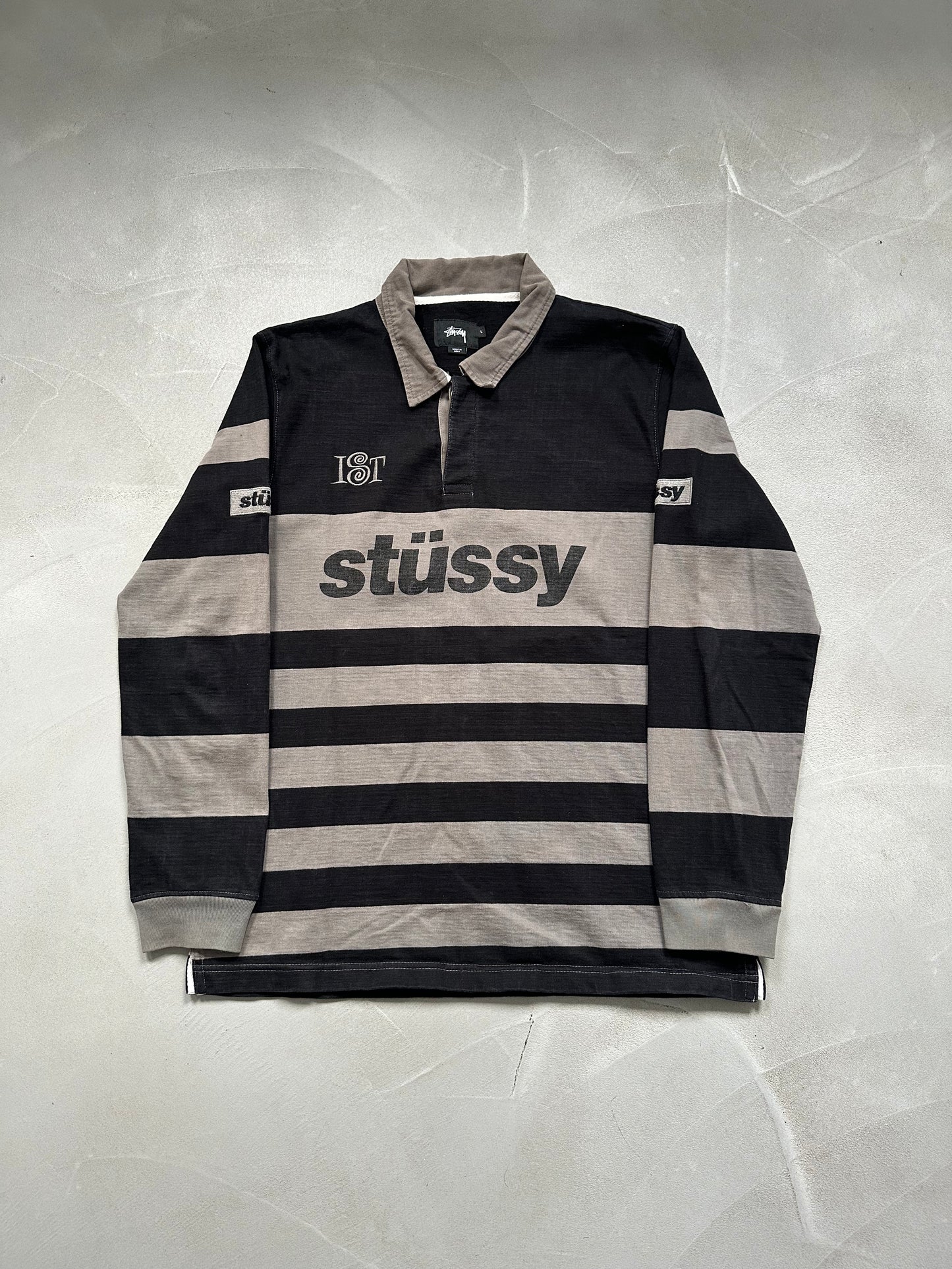 Stüssy longsleeve grey