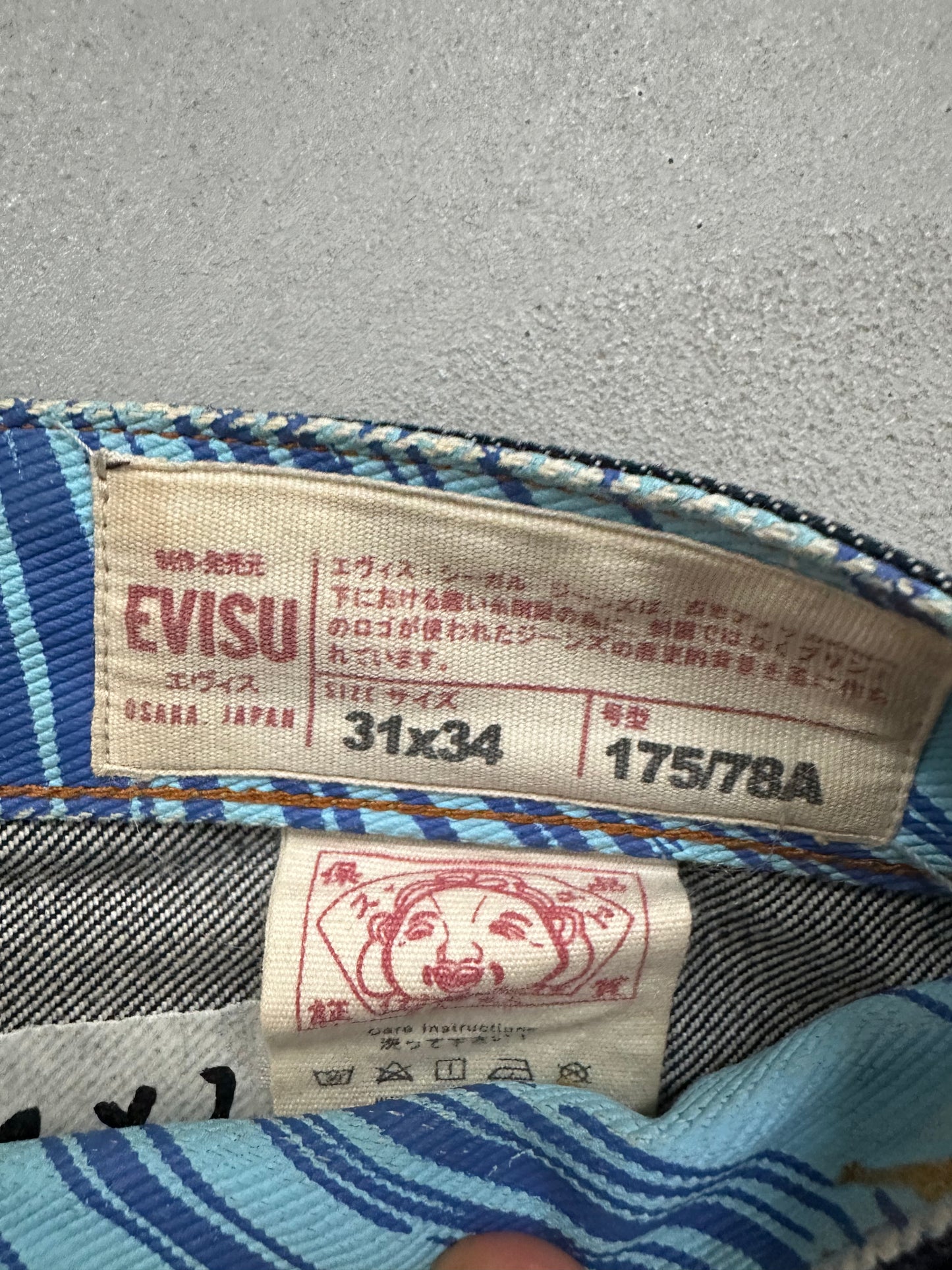 Evisu blue seagull